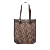 C Macadam Canvas Tote